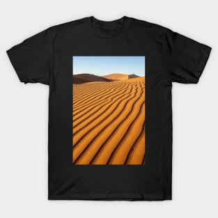 Orange sand patterns. T-Shirt